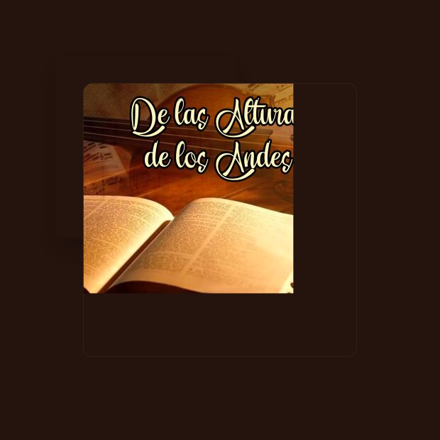 De Las Alturas De Los Andes